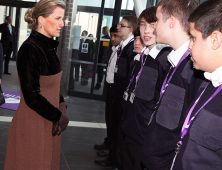 HRH Sophie Wessex meets Public Services students at Sandwell College official opening