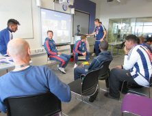 Foundation Learning students ask Albion players questions