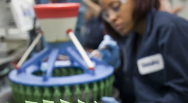 Black female engineer