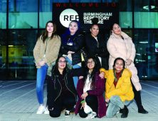 Performing Arts students at Birmingham REP