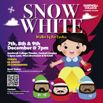 Snow White pantomime poster