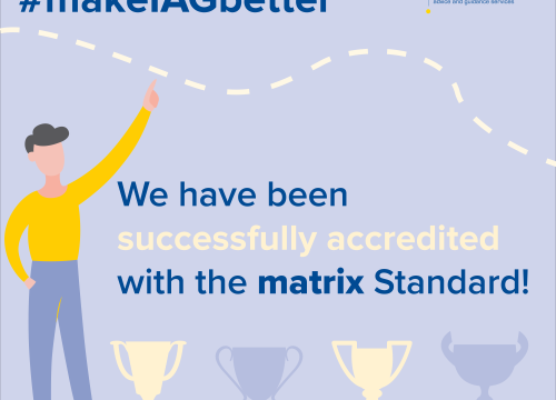 Matrix accreditation graphic