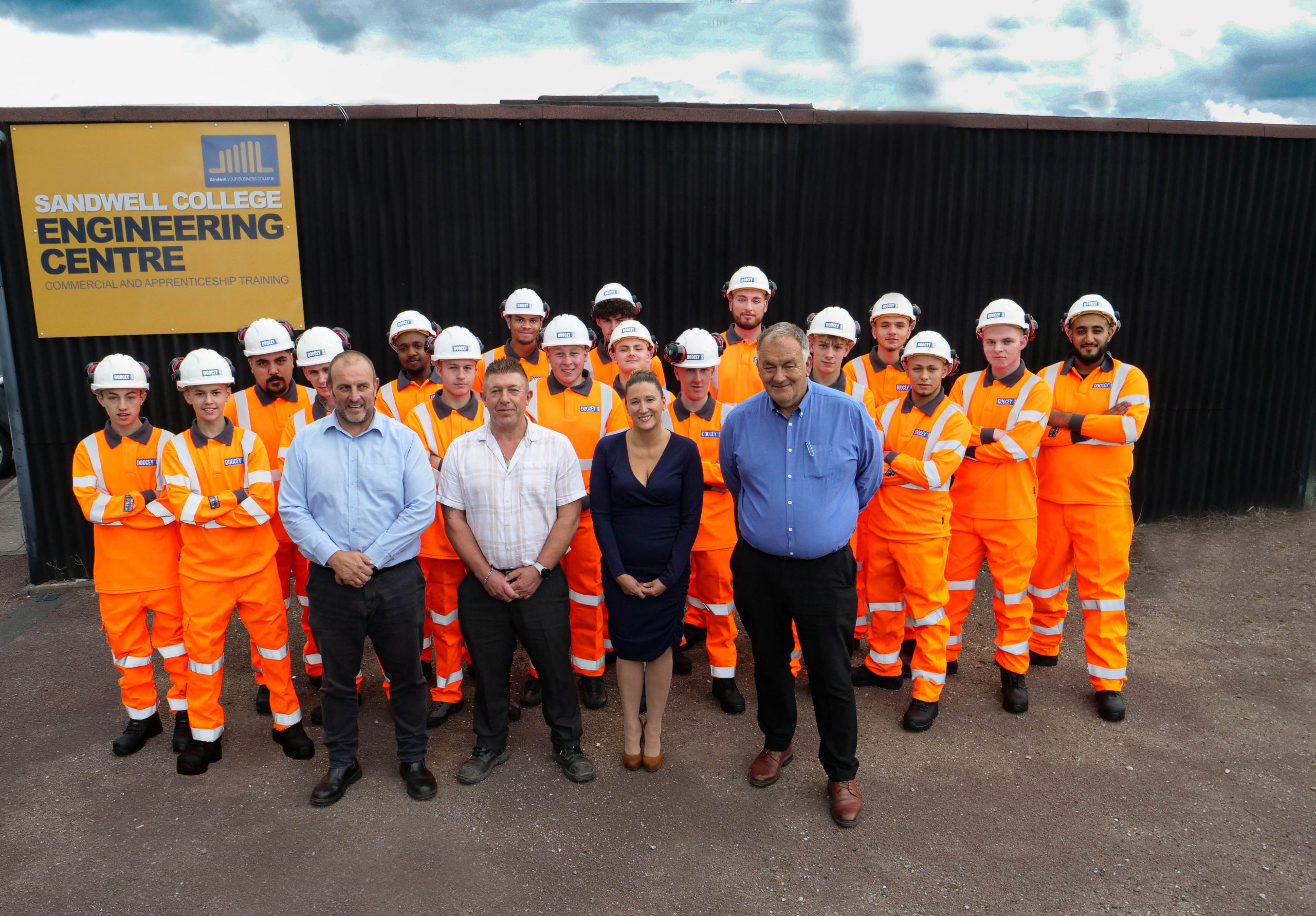 The launch of the Doocey Group Multi Utilities Apprenticeship Programme