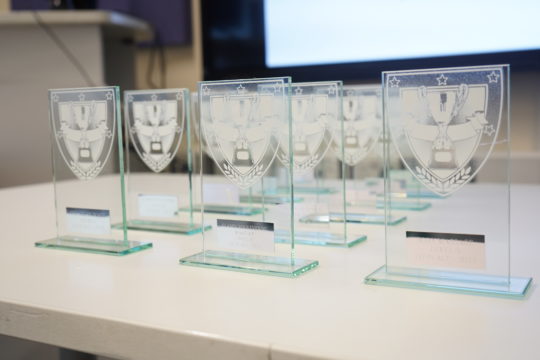 Glass competition awards