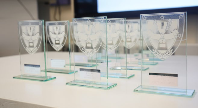 Glass competition awards