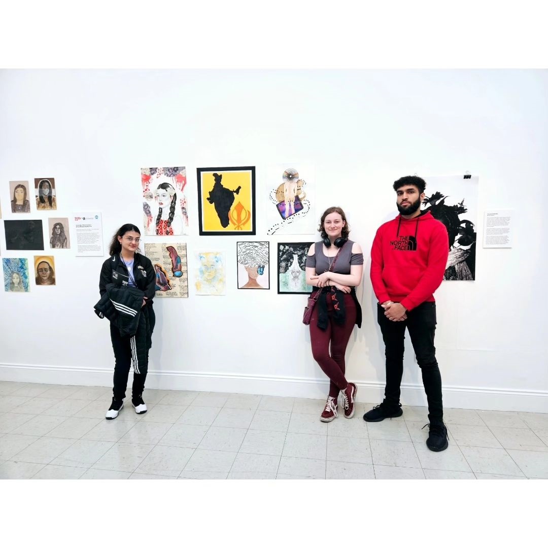 YOUNG ARTISTS’ WORK GOES ON DISPLAY IN WOLVERHAMPTON ART GALLERY BLK SHOWCASE