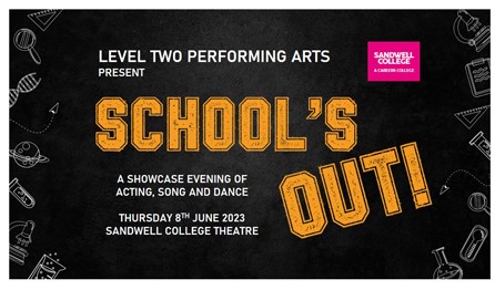 School's out performance poster