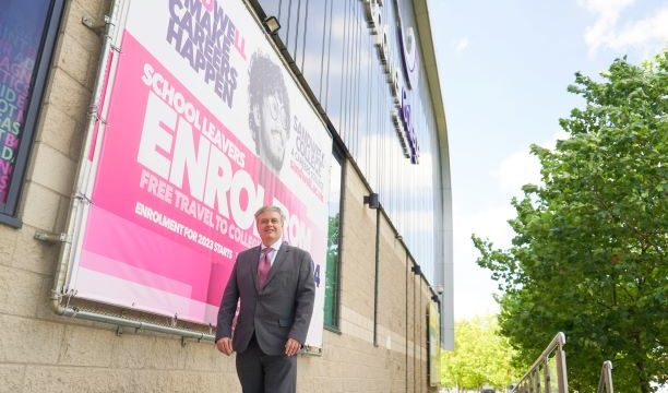 Principal Graham Pennington at Sandwell College