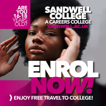 Enrol Now at Sandwell College