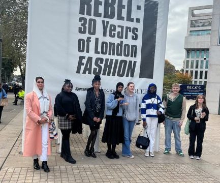 Students at Rebel Design Museum