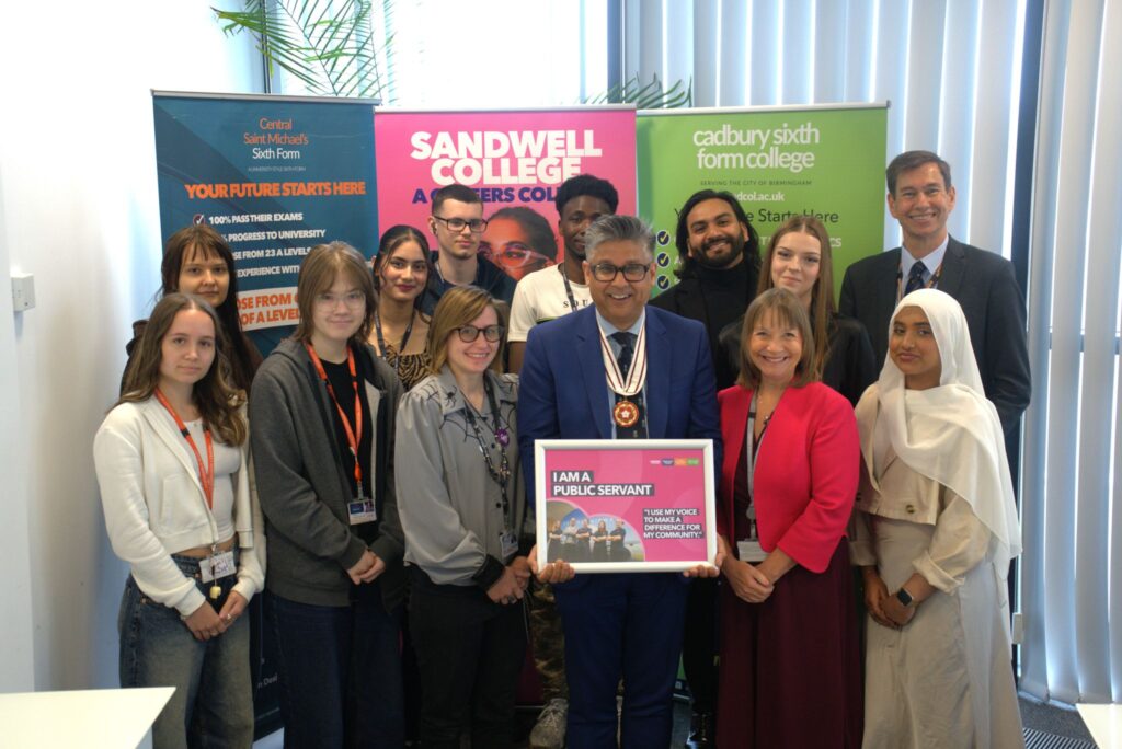 Learner of the Month Winners with Gurpreet Bhatia and Lisa Capper MBE