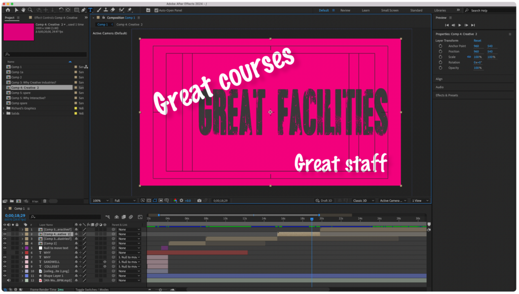 Digital and creative media interface