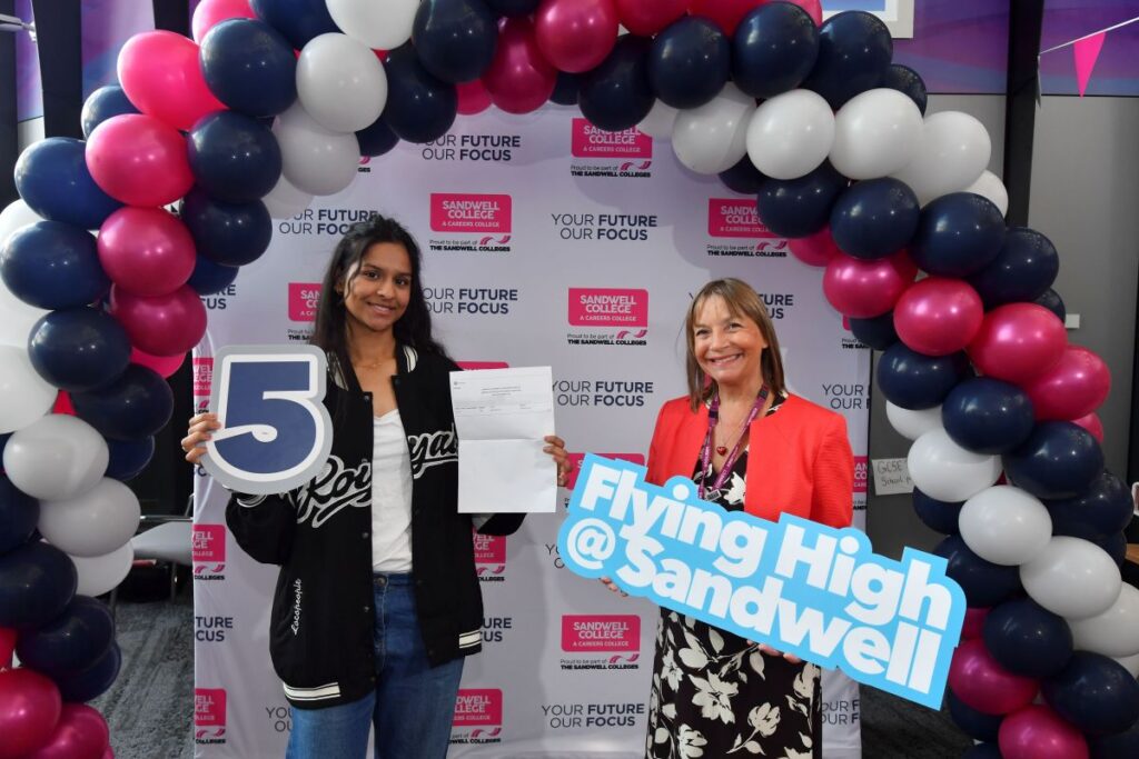 Sandwell College Students Stepping into Bright Futures with Life-Changing GCSE Resit Results Appear on BBC National News