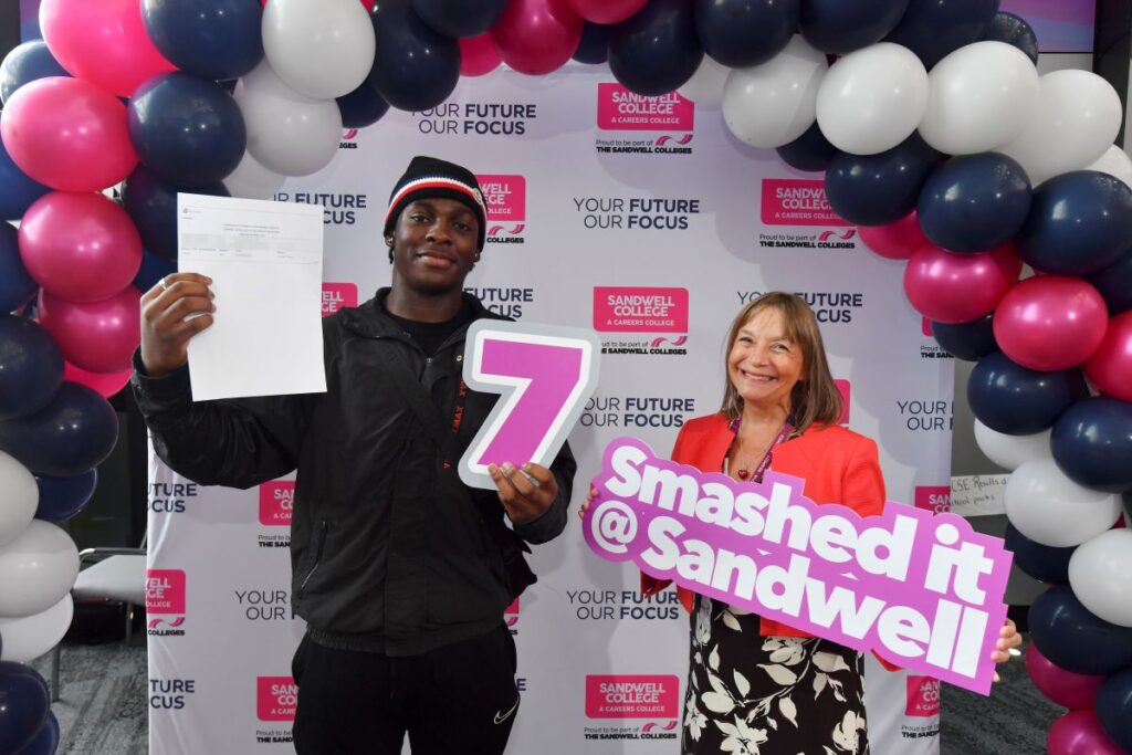 Sandwell College Students Stepping into Bright Futures with Life-Changing GCSE Resit Results Appear on BBC National News